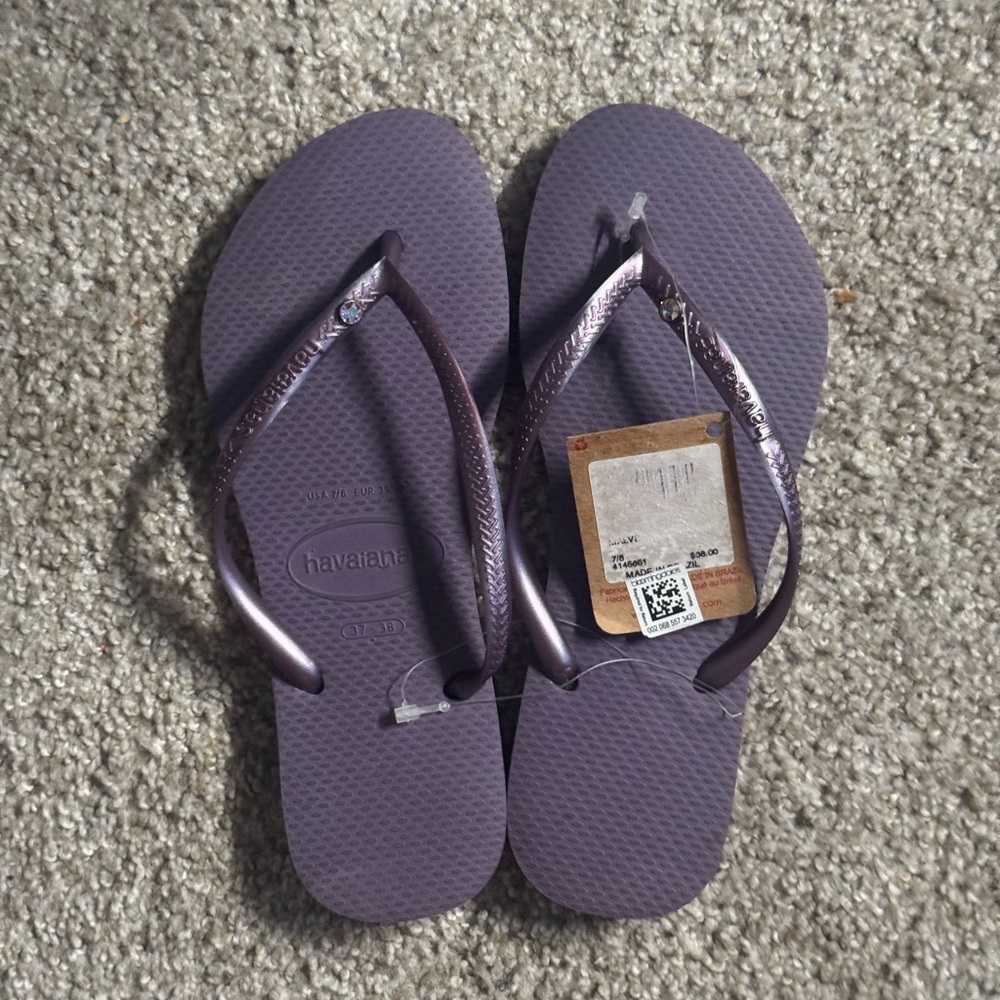Havaianas Dark Purple Sandals
